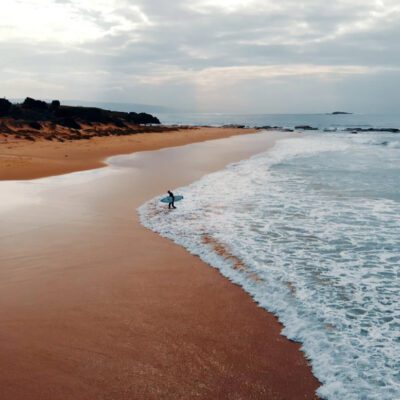 Supported Independent Living Wollongong, man on the beach