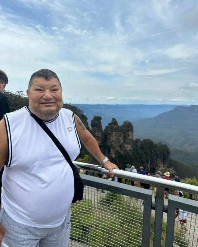 A great day visiting the Three Sisters in Katoomba. No matter where he goes, or what time of year it is, you can always trust Ernie's in a singlet! 😂

#SILliving #Disability #iLoveNDIS #SupportCoordinator #WesternSydney #Katoomba #ThreeSisters #BlueMountains