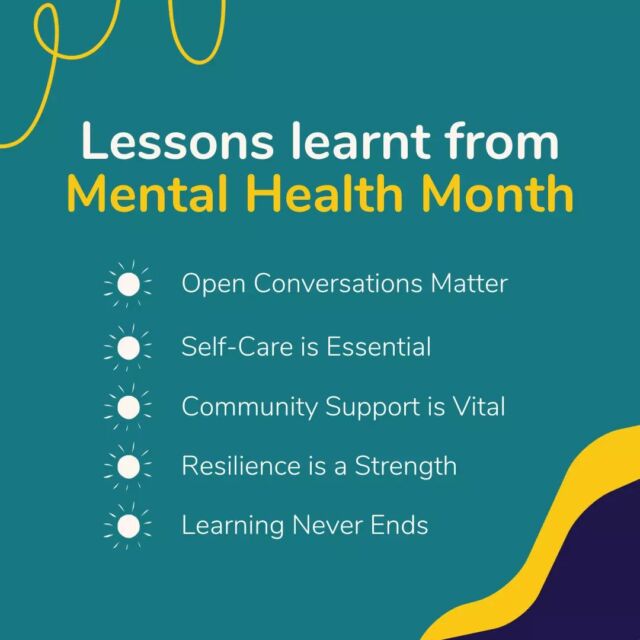 Reflecting on a meaningful Mental Health Month 🌟

As Mental Health Month comes to a close, let's carry forward understanding, empathy and self-care for ourselves and others. Remember, mental health is an ongoing journey, not a destination. Here are some lessons we’ve learnt this Mental Health Month at Allara:

1️⃣ Open Conversations Matter: We've witnessed the power of open dialogues around mental health. Sharing experiences and emotions creates a supportive environment for everyone.

2️⃣ Self-Care is Essential: Prioritising self-care isn't selfish; it's a vital part of maintaining good mental health and small acts of self-kindness have a big impact.

3️⃣ Community Support is Vital: Knowing you're not alone can make all the difference. Our community, both within and outside Allara, provides an invaluable support system.

4️⃣ Resilience is a Strength: We've seen incredible resilience in our community at Allara. It's a reminder that even in challenging times, we have the power to overcome.

5️⃣ Learning Never Ends: Understanding mental health is an ongoing journey. This month has reinforced the importance of continuous education and staying attuned to the needs of others.

Let's continue to support and uplift one another, creating a safe space for conversations around mental well-being. Together, we can make a positive difference! 💚

#SupportedIndependentliving #NDIS #NDISparticipants #DisabilityAwareness #AllaraSupportServices #DisabilitySupport #NDISprovider #CommunityParticipation #iLoveNDIS #SupportCoordinator #WesternSydney #Wollongong #MentalHealthMatters #SupportEachOther #WorldMentalHealthMonth