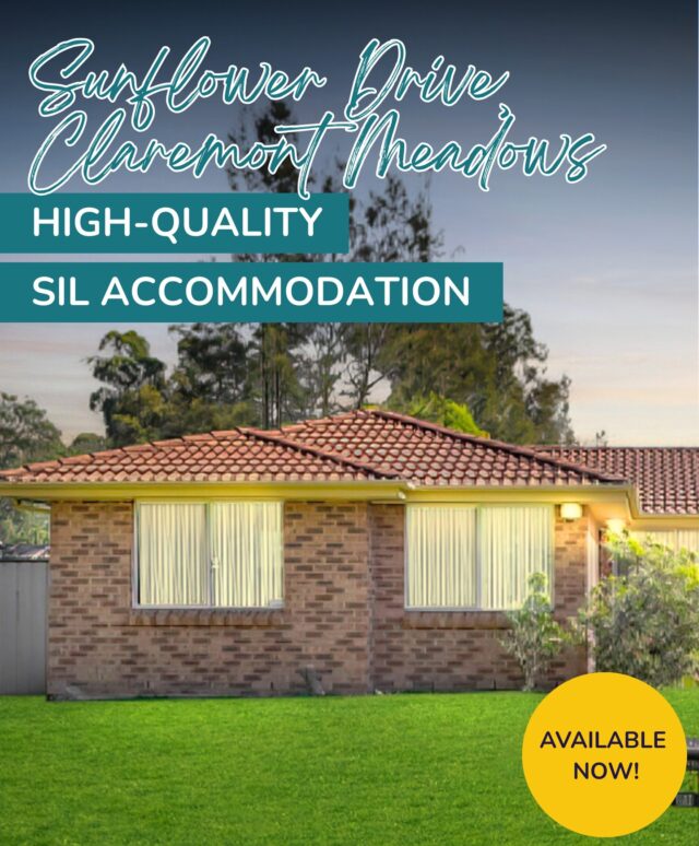 Your New Chapter in Claremont Meadows Starts Here! 🌻

We are thrilled to announce that our high-quality SIL accommodation on Sunflower Drive is AVAILABLE NOW.

Designed to perfectly balance independence with community support, this home offers:

Space for Everyone: 2 spacious bedrooms plus a self-contained granny flat for extra privacy.

Supportive Living: Onsite shared support available for ultimate peace of mind.

Inclusive Design: Thoughtful layouts that encourage connection while respecting your personal space.

Located in a safe, welcoming neighborhood, this isn't just a house; it’s a place to thrive.

✨ Ready to move in? DM us today to book a walkthrough or learn more about how we support your independence.

#SIL #ClaremontMeadows #NDIS #SupportedLiving #IndependentLiving #AllaraSupportServices