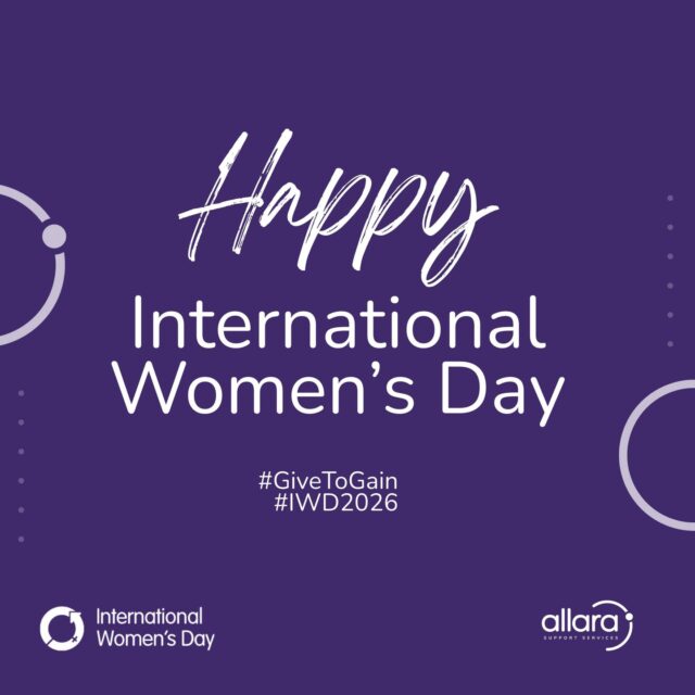 Happy International Women’s Day 💜

Women shape our homes, our team, and our community in the most powerful ways.

From the women we support who continue to grow in confidence and independence, to the incredible women within our team, and the woman who leads us with heart and vision, we are surrounded by strength every single day.

We don’t just celebrate women today.
We value, support and stand beside them every day.

Here’s to lifting each other up, today and always. 💐

#InternationalWomensDay #IWD #WomenSupportingWomen #AllaraSupportServices