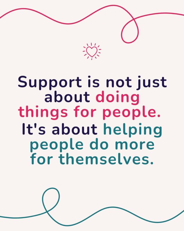 At Allara Support Services, we believe support should never take over someone’s life, it should strengthen it.
 
Support is not just about doing things for people.
It’s about helping people do more for themselves.
 
Because real support builds confidence, encourages independence, and creates space for people to live life their way.
 
#AllaraSupportServices #NDIS #DisabilitySupport #PersonCentredSupport