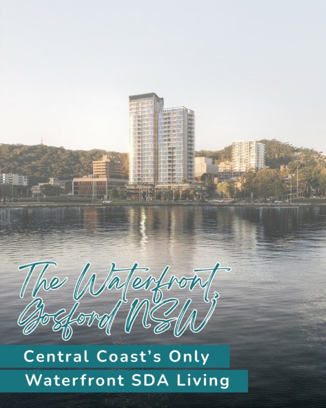 Welcome to The Waterfront, Gosford
Your next chapter starts here.
The Waterfront, Gosford isn’t just a place to live — it’s a community designed for connection, comfort, and independence.
✨ Beautiful waterfront views
✨ Light, open apartment living 
✨Sun drenched and courtyard accessible
✨ Modern, accessible apartments
✨ Support that fits around you
Our team would love to help you explore what life could look like here. Get in touch today!
#AllaraSupportServices #SIL #NDIS #TheWaterfrontGosford #IndependentLiving