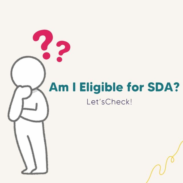 Specialist Disability Accommodation (SDA) is designed to provide a supportive living environment for NDIS participants with high support needs. 

Not sure if you're eligible? Use this simple checklist to find out! ✅ If you need help, we’re just a message away. 

 #SDAEligibility #NDIS