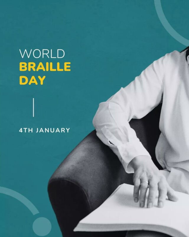 World Braille Day reminds us that accessibility is key to inclusion. Braille empowers independence, communication, and connection for the blind and visually impaired community. Let’s keep breaking barriers, one dot at a time.

#WorldBrailleDay