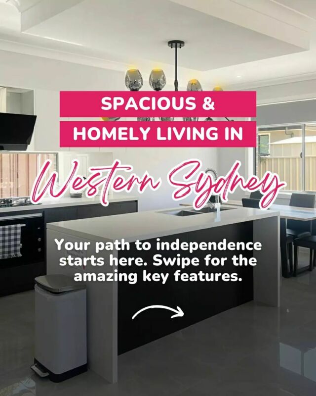 Independence starts here 🏡 This beautiful home offers a safe, beautiful space where support meets comfort. From 24/7 care to private rooms and a lively community feel, we've got everything you need to thrive.

Ready for the next step? Enquire now

#SupportedIndependentliving #NDIS #NDISparticipants #SILliving #WesternSydney #MtDruitt