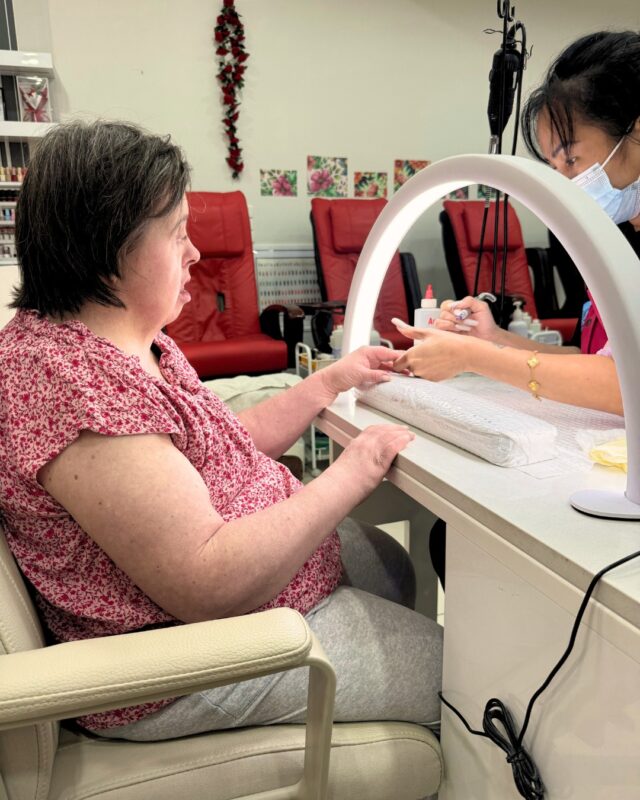 A little self-care moment ✨ 
A little pampering goes a long way. 
What’s your go-to self-care ritual? 💅

#AllaraSupportServices
#DisabilitySupport
#NDIS