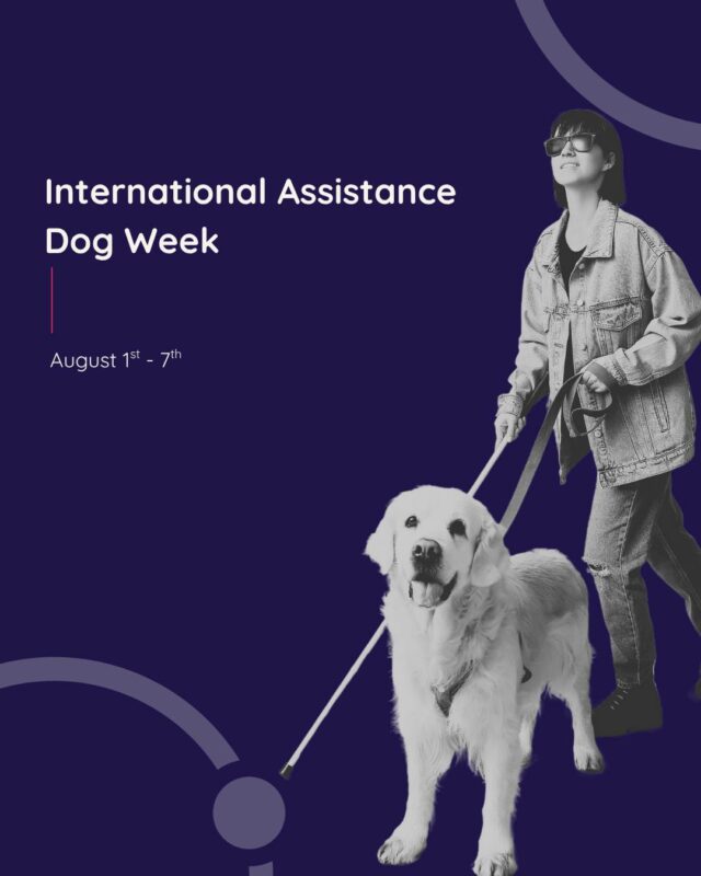 It’s International Assistance Dog Week! 🦮✨

This week we’re celebrating the incredible assistance dogs who change lives every single day, offering independence, support, and unconditional love to people living with disability.

Fun fact: Did you know the first formal guide dog training schools were established during World War I, to support soldiers who had been blinded in combat? 🐕‍🦺 Over a century later, assistance dogs help with mobility, medical alerts, emotional support and so much more.

To every hardworking pup out there... Thank you for the joy, freedom, and confidence you bring to so many lives! 💙🐶
