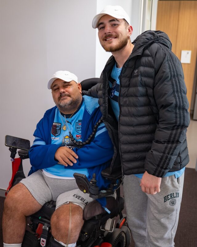 Name a better duo… we’ll wait. 💙 Matching jerseys, matching vibes. Up the Blues!