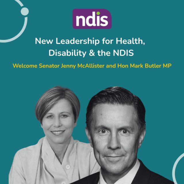 Big news for the NDIS!

We welcome:
💬 Hon Mark Butler MP – Minister for Health, Ageing, Disability and the NDIS
💬 Senator Jenny McAllister – Minister for the NDIS

It’s a powerful step forward, with strong leadership in place to deliver real reform—led by the voices of people with disability, their families and carers.

We’re ready to work together to build a more inclusive, person-centred NDIS.

#NDIS #DisabilityInclusion #NDISReform #InclusiveFuture #Leadership #SocialImpact